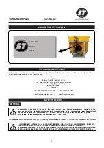 Preview for 7 page of ST TURBOMIZER P42 S Operation And Maintenance Instructions