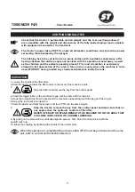 Preview for 14 page of ST TURBOMIZER P42 S Operation And Maintenance Instructions