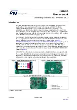 Предварительный просмотр 1 страницы ST UM2033 User Manual