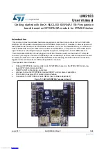 Предварительный просмотр 1 страницы ST X-NUCLEO-IDW04A1 User Manual