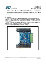 ST X-NUCLEO-IHM11M1 User Manual предпросмотр