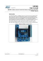 ST X-NUCLEO-IKS01A1 User Manual preview