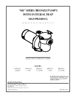 STA-RITE AR204-L 3/4 HP Owner'S Manual preview