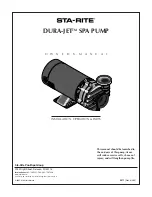 Preview for 1 page of STA-RITE DURA-JET 5DJAEB-0001 Owner'S Manual