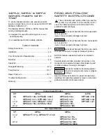 Preview for 2 page of STA-RITE MPEA6D-146L Installation, Operation & Parts