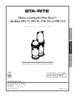 Preview for 11 page of STA-RITE Posi Clear PXC125 Owner'S Manual