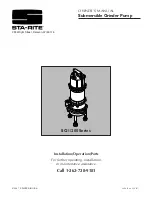 STA-RITE SG11200 Series Owner'S Manual preview
