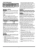 Preview for 2 page of STA-RITE SP440120T Installation, Operation & Parts Manual