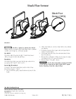 Preview for 1 page of STA-RITE Stack Flue Manual