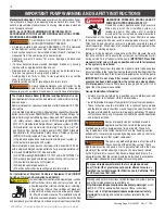 Preview for 4 page of STA-RITE SUPERMAX VS Installation And User Manual