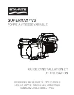 Preview for 25 page of STA-RITE SUPERMAX VS Installation And User Manual