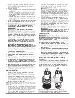 Preview for 6 page of STA-RITE US425125M-01 Installation, Operation & Parts Manual