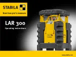 Stabila LAR 300 Operating Instructions Manual предпросмотр