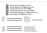 Preview for 12 page of Stabila Laser LA-P+L Operating Instructions Manual