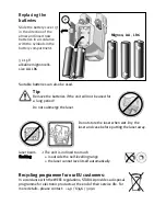 Preview for 10 page of Stabila LAX 50 Operating Instructions Manual