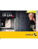 Stabila LD 520 User Manual preview