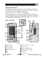 Предварительный просмотр 2 страницы Stabila REC 300 Digital Operating Instructions Manual