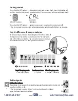 Предварительный просмотр 3 страницы Stabila REC 300 Digital Operating Instructions Manual