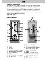 Предварительный просмотр 2 страницы Stabila REC 410 Line RF Operating Instructions Manual