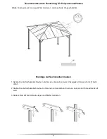 Preview for 8 page of Stabilezelte 3x3 Romance Assembly Instruction Manual