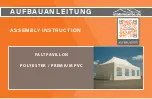 Stabilezelte AUFBAUANLEITUNG Assembly Instruction Manual preview