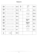 Preview for 4 page of Stabilezelte Sahara 3x4 Meter Assembly Instructions Manual