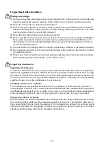 Предварительный просмотр 21 страницы stabo 30039 Operating Instructions Manual