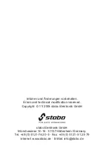 Предварительный просмотр 32 страницы stabo BTS 250 User Manual