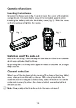 Предварительный просмотр 14 страницы stabo Freecomm 100 User Manual