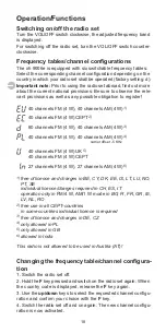 Preview for 18 page of stabo xh 9006e Operating Instructions Manual