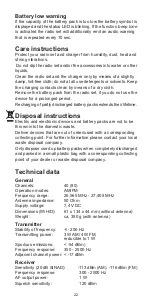 Preview for 22 page of stabo xh 9006e Operating Instructions Manual