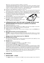 Предварительный просмотр 27 страницы stabo xm 3006e Operating Instructions Manual