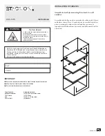 Предварительный просмотр 1 страницы Stack-On ASC-1416 Instructions Manual