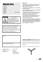 Stack-On E-029-SB-E Instructions Manual preview