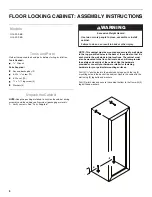 Предварительный просмотр 6 страницы Stack-On GCB-2SF-BB Assembly Instructions Manual