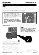 Preview for 5 page of Stack-On PFS-012-BG-E Owner'S Manual