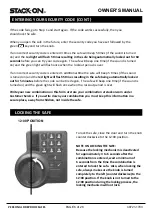 Preview for 6 page of Stack-On PFS-012-BG-E Owner'S Manual