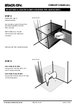 Preview for 8 page of Stack-On PFS-012-BG-E Owner'S Manual