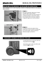 Предварительный просмотр 24 страницы Stack-On PFS-012-BG-E Owner'S Manual