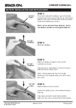 Preview for 4 page of Stack-On PFWS-080-B-D-E Owner'S Manual