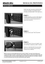 Preview for 16 page of Stack-On PFWS-080-B-D-E Owner'S Manual