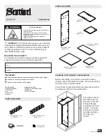 Stack-On Sentinel GCWB-18 Instructions Manual preview