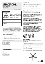 Preview for 1 page of Stack-On TD18-40-BP-E-S Instructions Manual