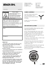 Preview for 1 page of Stack-On W-60-BH-E-S Instructions Manual