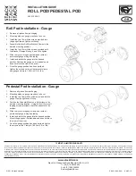 Preview for 1 page of Stack ROLL POD Installation Manual