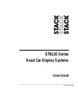 Stack st8130 series User Manual preview