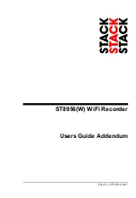 Stack ST8956 User Manual Addendum preview