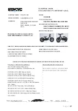 Preview for 27 page of STACYC 12EDRIVE Original Instructions Manual