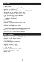 Preview for 2 page of Stadium MUSICBOX User Manual