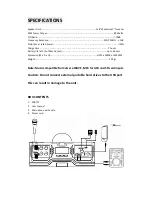 Предварительный просмотр 2 страницы Stadium PARTY2 Manual